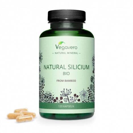 Vegavero Organic Silicium, 120 Capsule (Siliciu Organic)